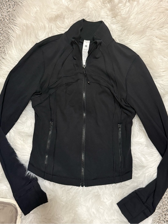 lululemon athletica Jackets & Blazers - Lululemon Black Define cropped size 6